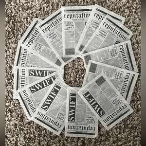 TAYLOR SWIFT REPUTATION STADIUM TOUR CONFETTI